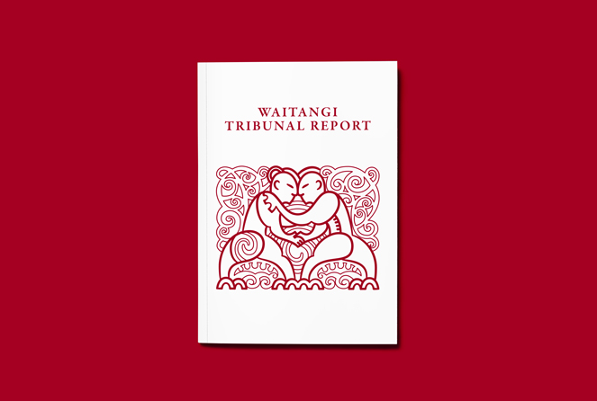 Cover page of the Waitangi Tribunal Report